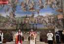 Ecumenical Prayer Service in the Sistine Chapel with Pope and British Royalty