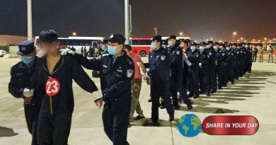 Cambodia Deports 312 Chinese Nationals Over Online Scam Cases