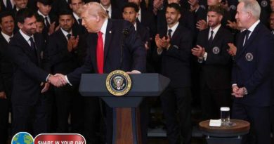 Lionel Messi and Inter Miami Visit the White House After Historic MLS Cup Triumph